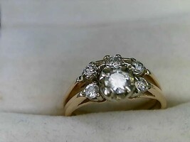 Yellow Gold Select Ring > undefined4.2g/14kt 1 Diamond Clear Round Diamond 3.63x2.20mm/0.00ct/0.0