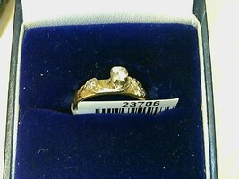 Female Yellow Gold Solitare Ring >2.08g 14kt 
