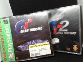 gran turismo 1 and 2  ps1 greatest hits games 