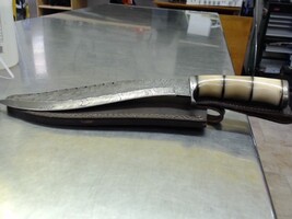 damascus knife large 