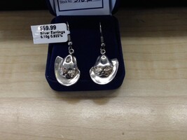 Silver Earrings > 6.1g/0.925% 14k gold inlay
