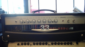 Crate 33 head 33 with pedal
