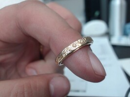 Yellow Gold Ring 3.3g/14kt 
