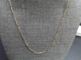 Yellow Gold Figaro Necklace 6.09g/14kt 