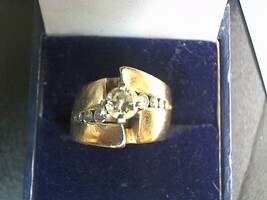 Gold Band Ring 13.32g/10kt 