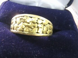 Gold Band Ring 10.12g/14kt 
