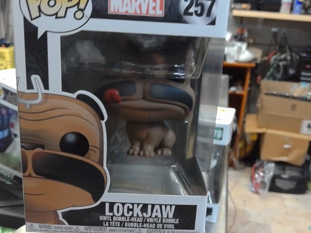 Funko Pops Marvel Lockjaw 257