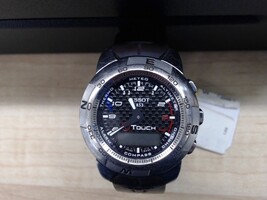 tissot touch wrist watch