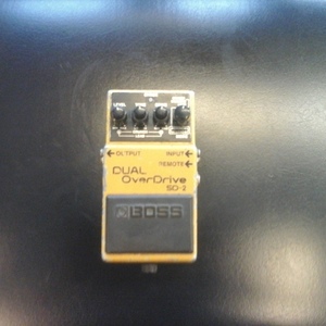 Boss dual overdrive sd-2 pedal