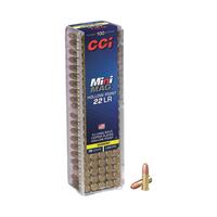 CCI MINI MAG HOLLOW POINT 22LR 100 ROUNDS