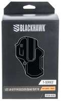 Blackhawk 410200BKR T-Series L2C Light Bearing Black Polymer OWB Glock 17,19,22,
