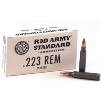 RED ARMY STANDARD 223 STEEL CASED 55 GRAIN FMJ