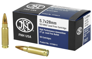 FNH 5.7 x 28mm 27 GRAIN LEAD FREE BULLET