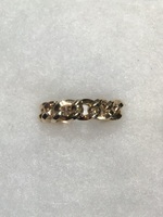  10kt Curb Chain Ring