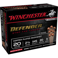 Winchester 20 GA 2 3/4 3 Buckshot 