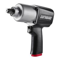 EARTHQUAKE 1/2 in. Aluminum Air Impact Wrench, Twin Hammer, 800 ft. lbs.