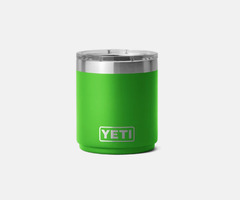 YETI RAMBLER 10OZ LOWBALL WITH MAGSLIDER LID CANOPY GREEN