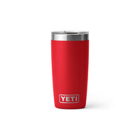 YETI RAMBLER 10OZ TUMBLER MS RESCUE RED