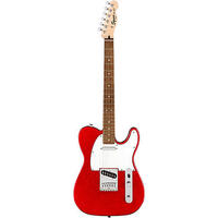 Squier - Bullet Telecaster - Solid Body SS Electric Guitar. Red Sparkle 