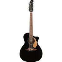 Fender Villager 12-string Acoustic-electric Guitar - Gloss Black