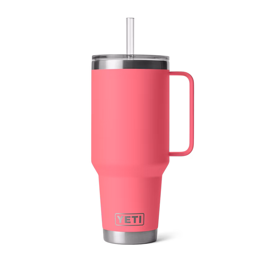 Yeti 42oz Straw Mug Tropical Pink