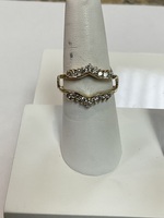  .50ct Diamond Ring Guard 14k Gold