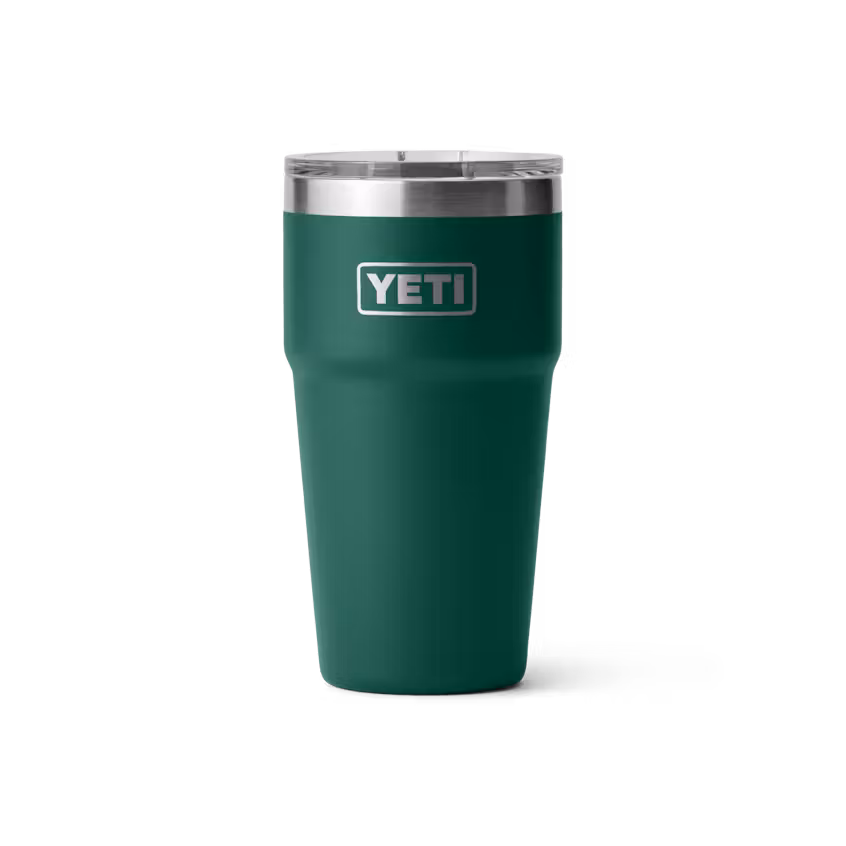 Yeti Rambler 20oz Cup Black Forest Green Stackale