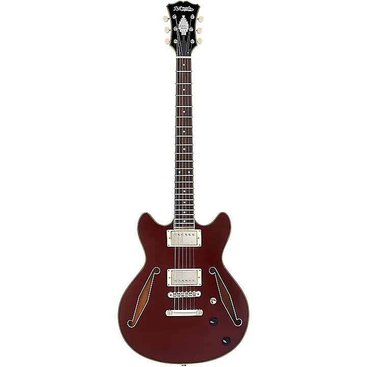 D'Angelico Excel Mini DC Tour Electric Guitar (with Gig Bag)