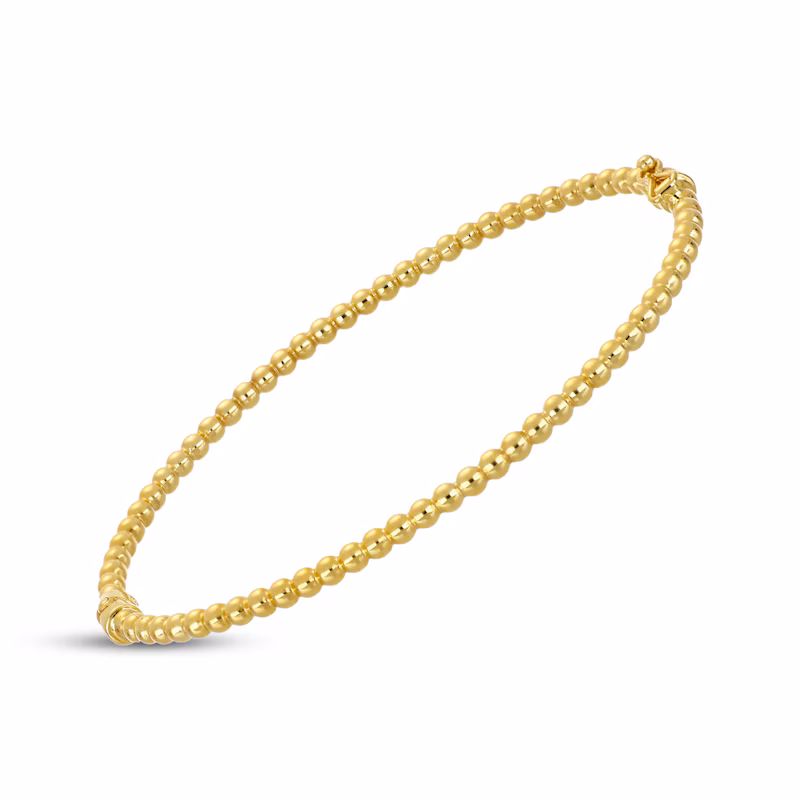  10K Yellow Gold Bead Style Bracelet 