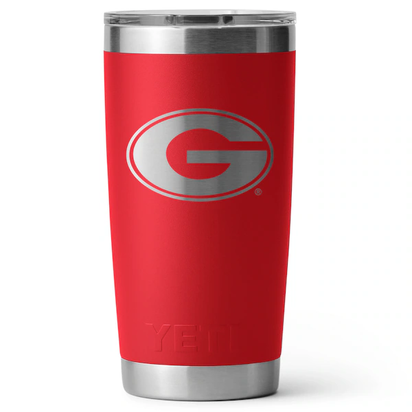 YETI Georgia Bulldogs 20oz. Rambler Tumbler with Magslider Lid