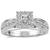  14K White Gold Diamond Ring 