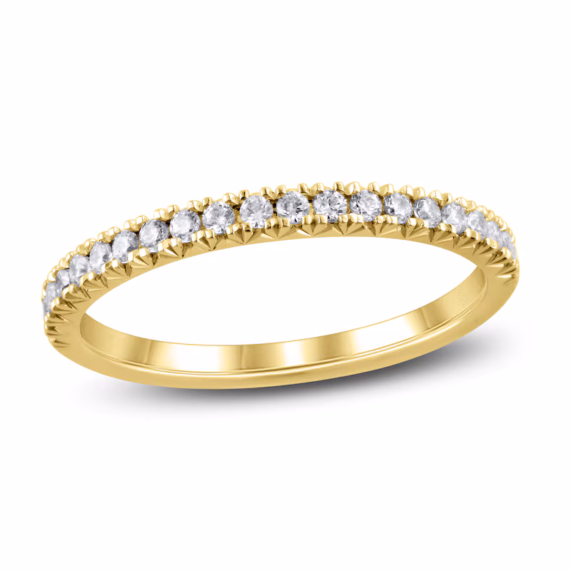  14K Yellow Gold Diamond Band 