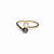  10K YG Black & White Pearl Ring