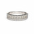  14K White Gold Diamond Band 