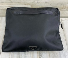 Prada Nylon Laptop Large Clutch Bag