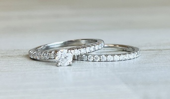 0.50ctw Diamond Bridal Set 14kw 