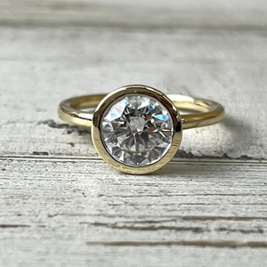  2ct Lab Grown Diamond 14ky Ring