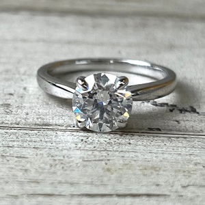 2ct Lab Grown Diamond 14kw Ring