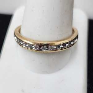 Wedding Band With Diamonds
