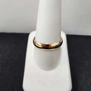 Yellow Gold Wedding Band 14k