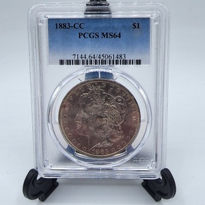 1883-CC Morgan $1 PCGS MS64
