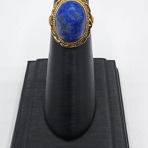 Lapis Gold Ring