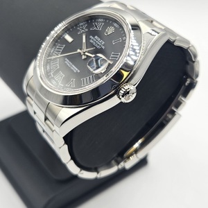 Rolex Datejust II Model 116300 41mm SS Black Dial
