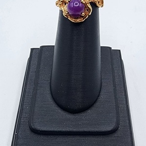 10k Gold Amethyst Ring