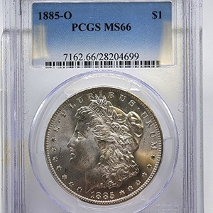 1885-O Morgan PCGS MS66