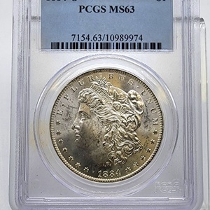 1884-O $1 Morgan MS63