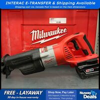 Milwaukee Cordless LITHIUM-ION M28 Sawzall Kit w/2x -M28 Batteries and Charger