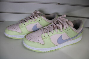 Nike Dunk Low Ghost / Light Soft Pink / Lime Ice 