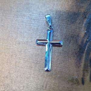 Silver cross 3.00grams Pendant Sterling  