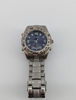 Caravelle Chrono Alarm 7973 stainless steel watch
